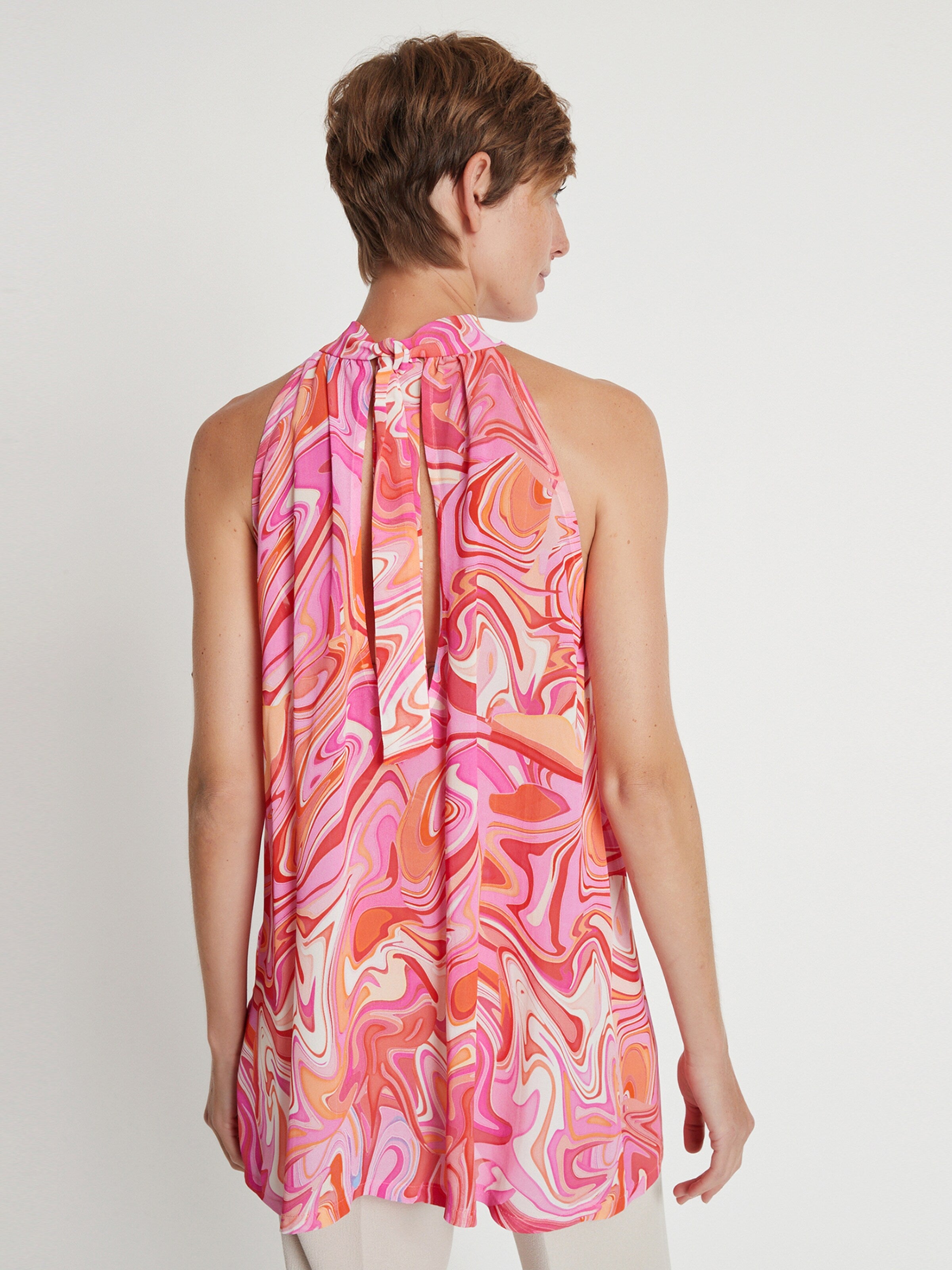 Ana Alcazar Uitgaanstops Top Licala Dames Magenta / Pastelroze