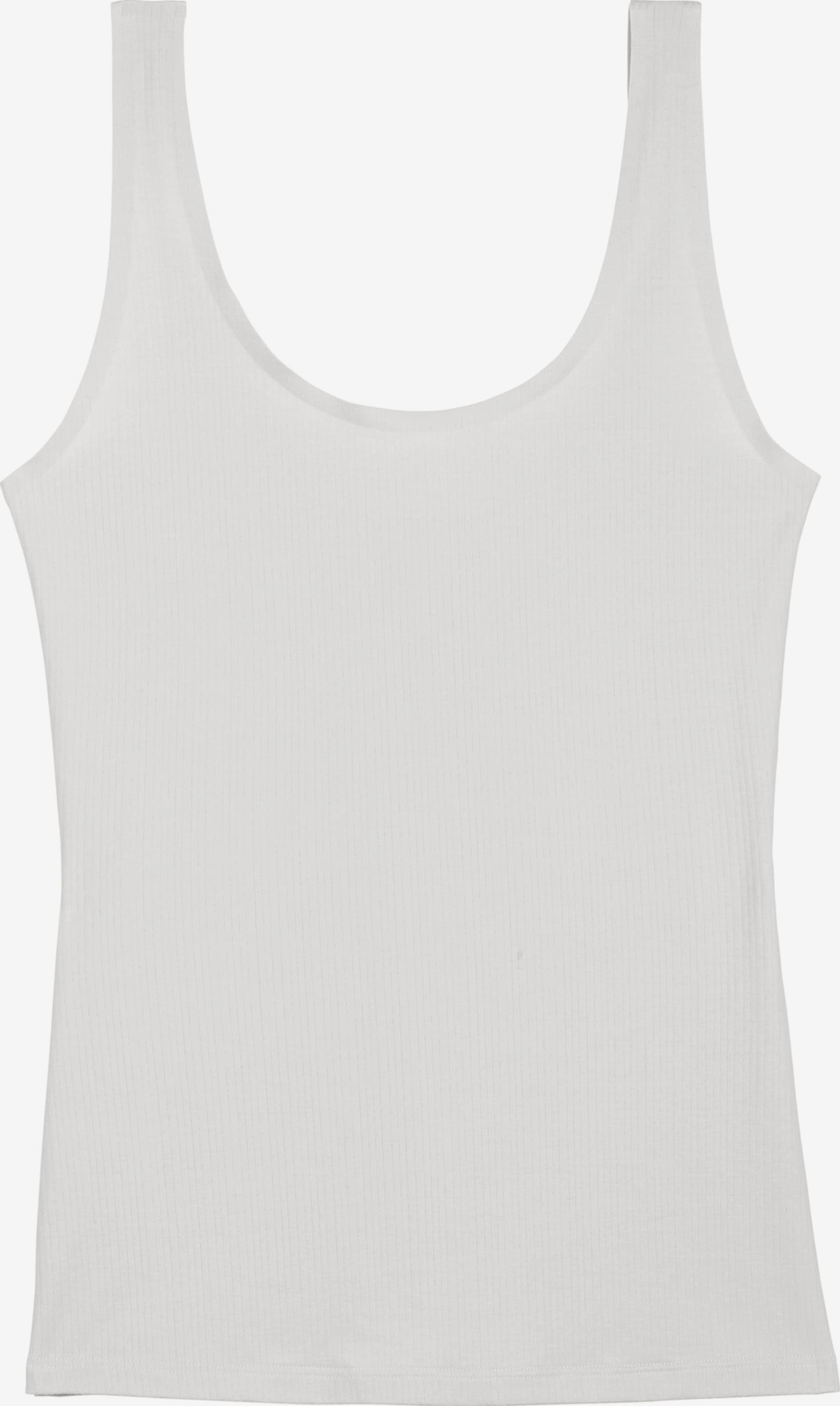 Wolford Tanktops Top Beauty Cotton Dames Parelwit