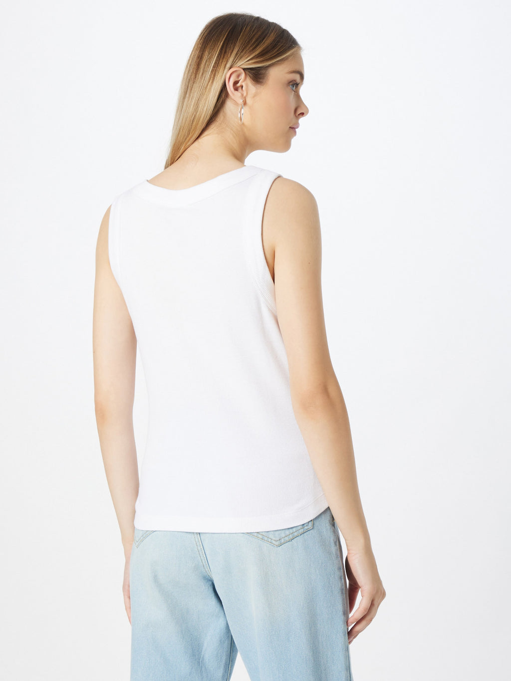 Peppercorn Mouwloze Shirts Top Dharma Dames Wit