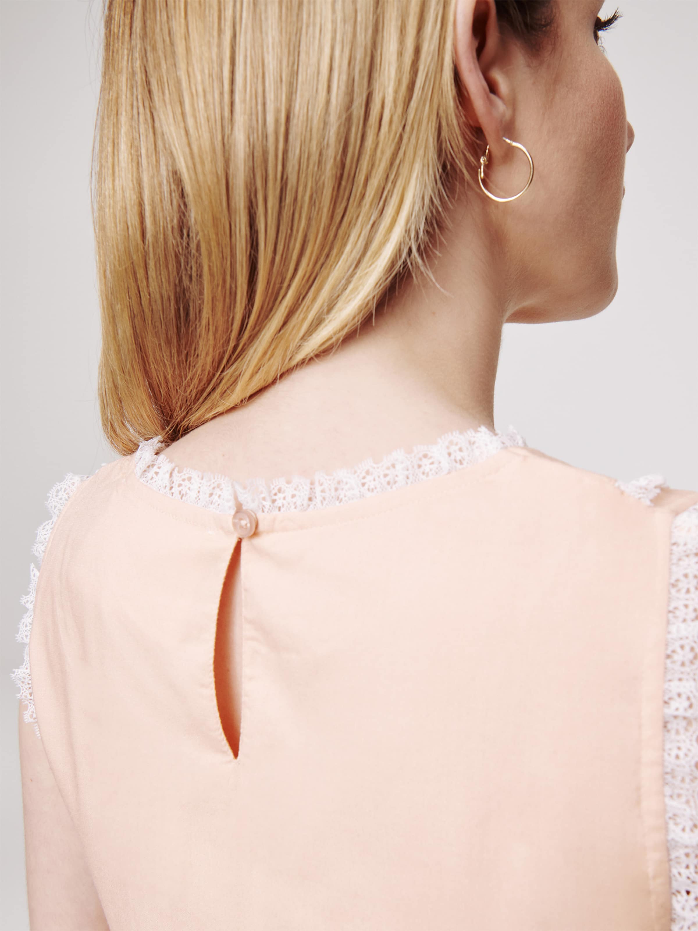  Blouse Tops Blouse Flora Dames Perzik