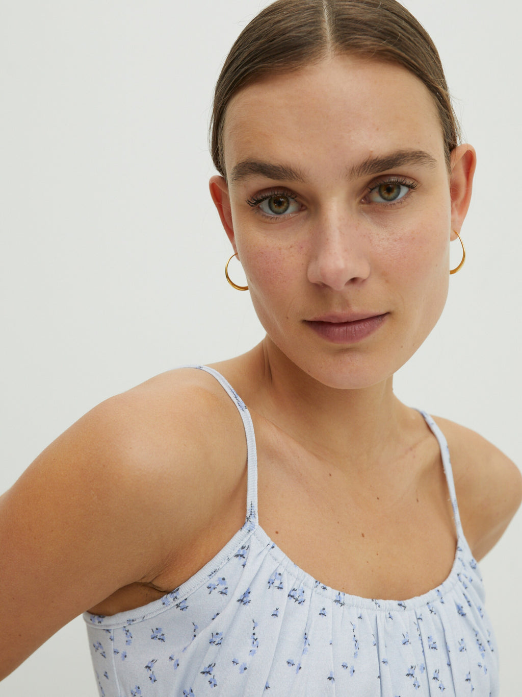 EDITED Crop Tops Top Top Dames Blauw / Gemengde Kleuren