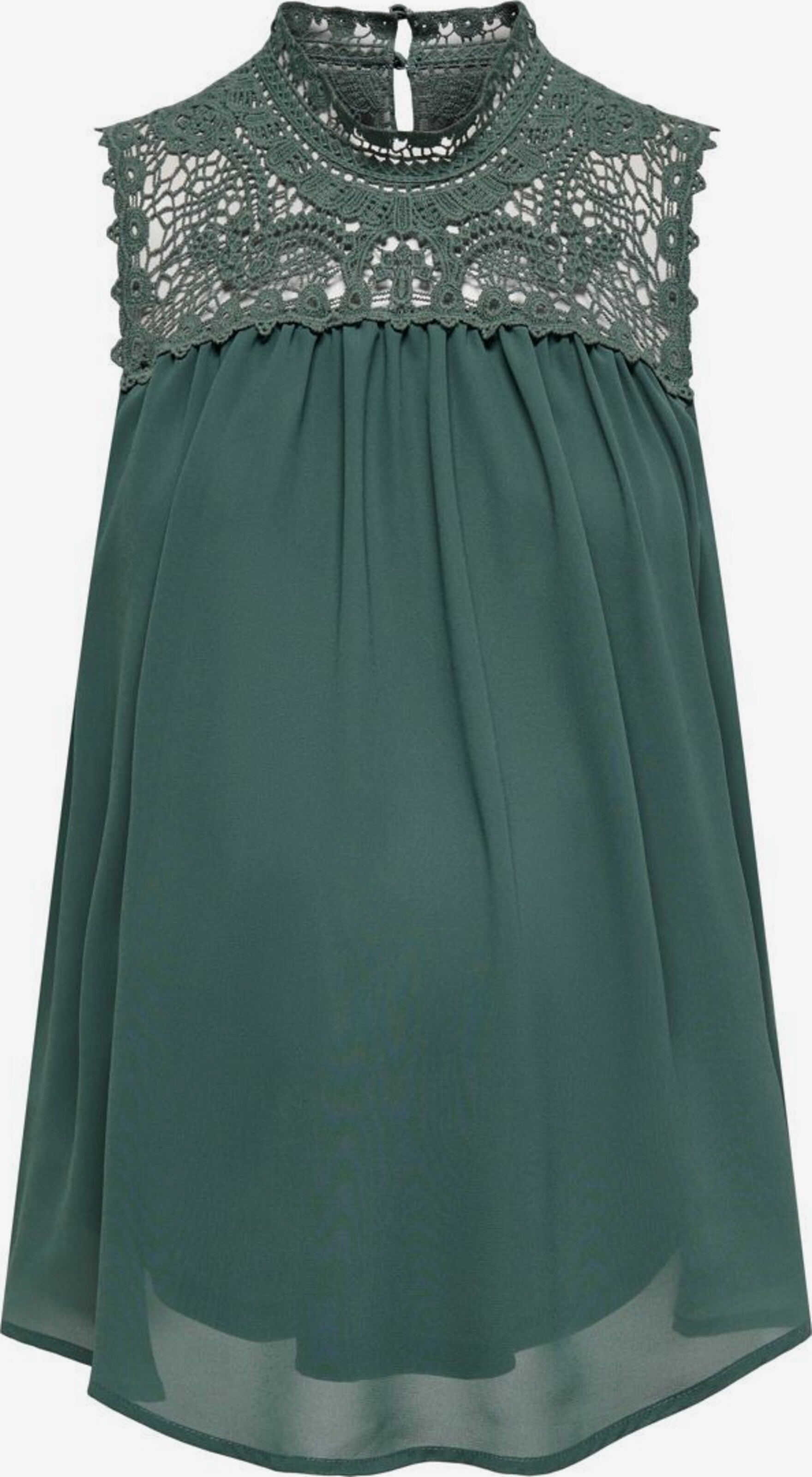 ONLY MATERNITY Kanten Tops Top Dames Groen