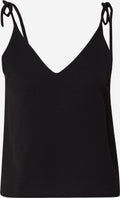 EDITED Spaghetti Tops Top Ulla Dames Zwart