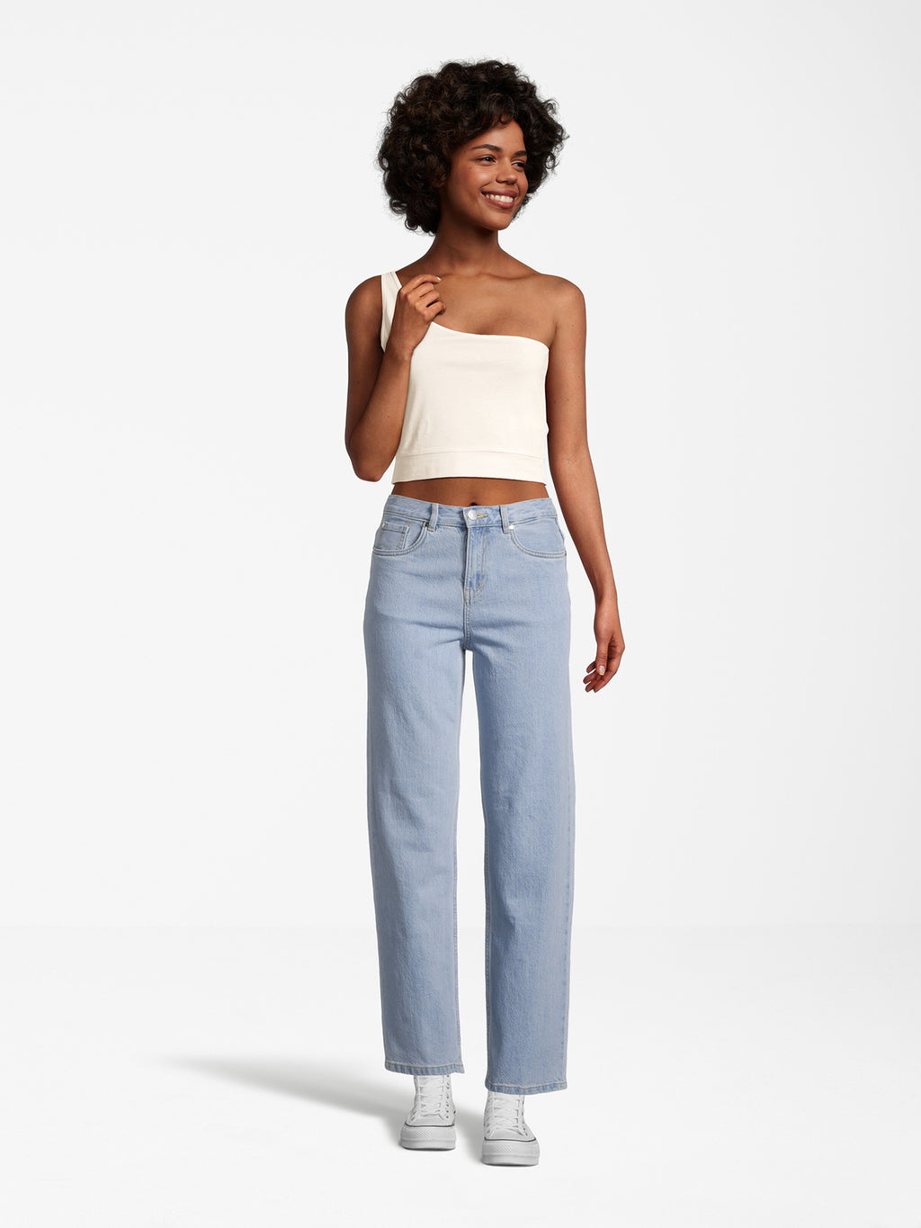 Aeropostale Crop Tops Top Dames Ecru