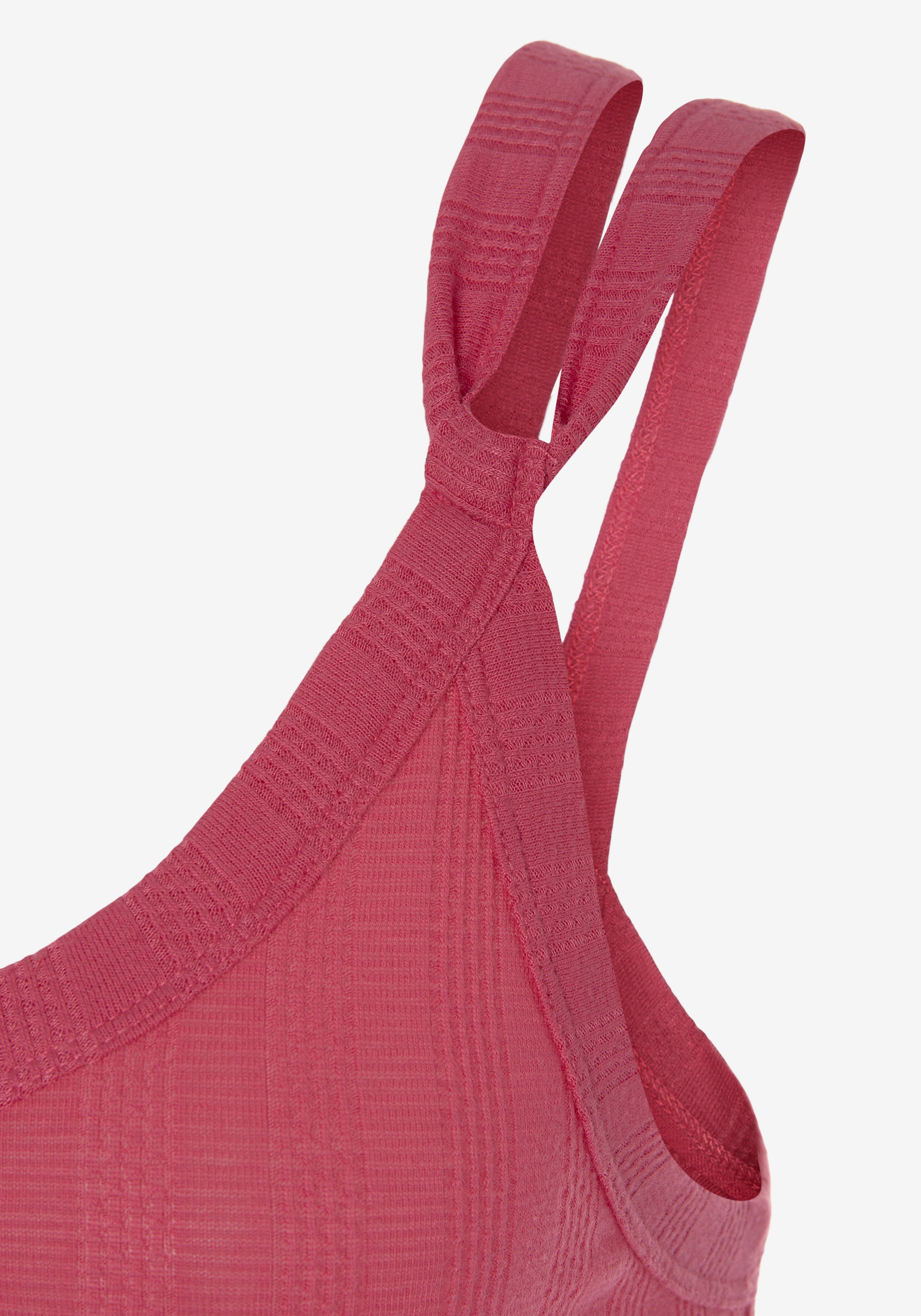  Spaghetti Tops Top Dames Grijs / Pink