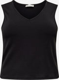  Mouwloze Shirts Top Lali Dames Zwart