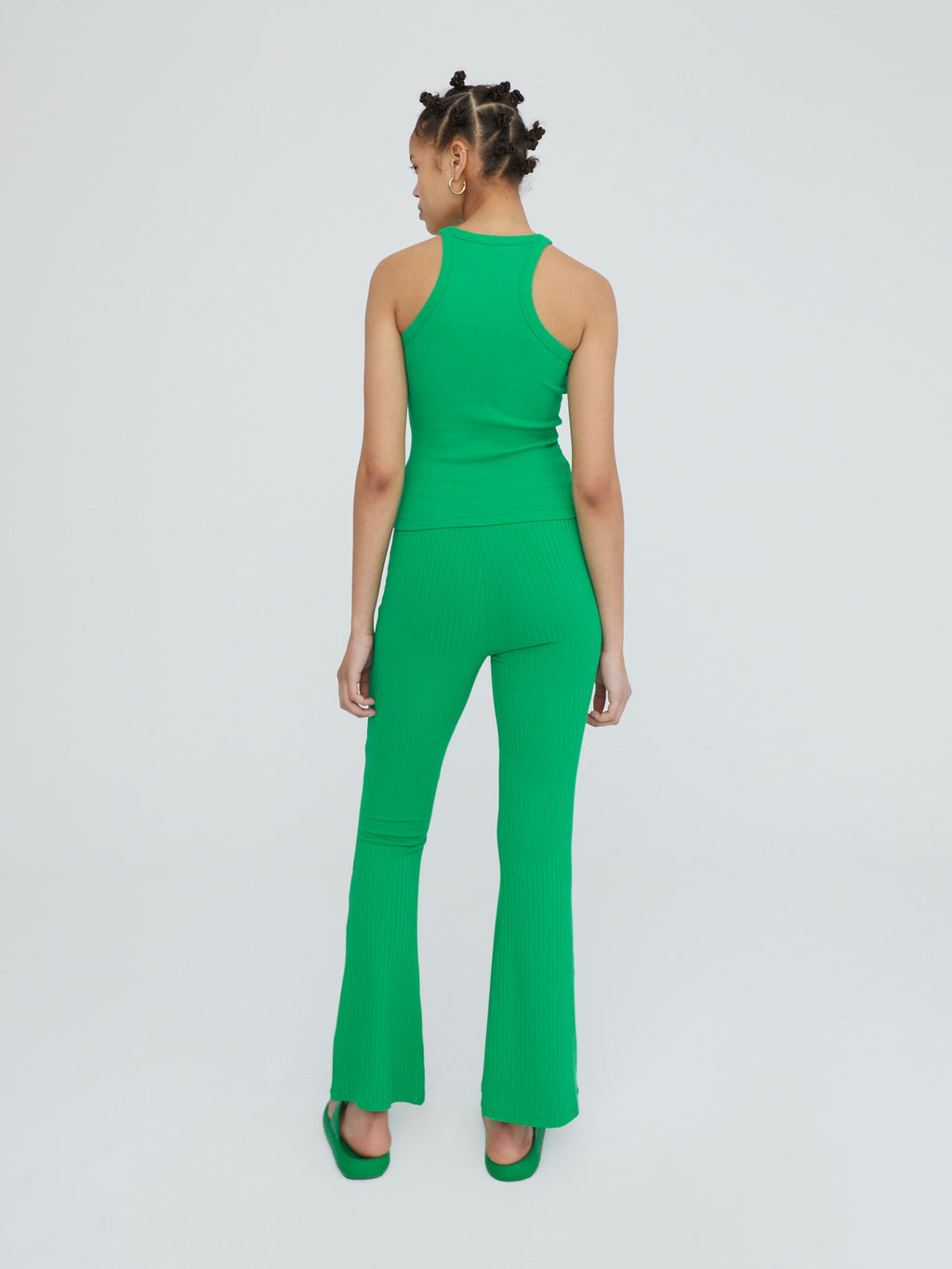 EDITED Tanktops Top Orelia Dames Groen