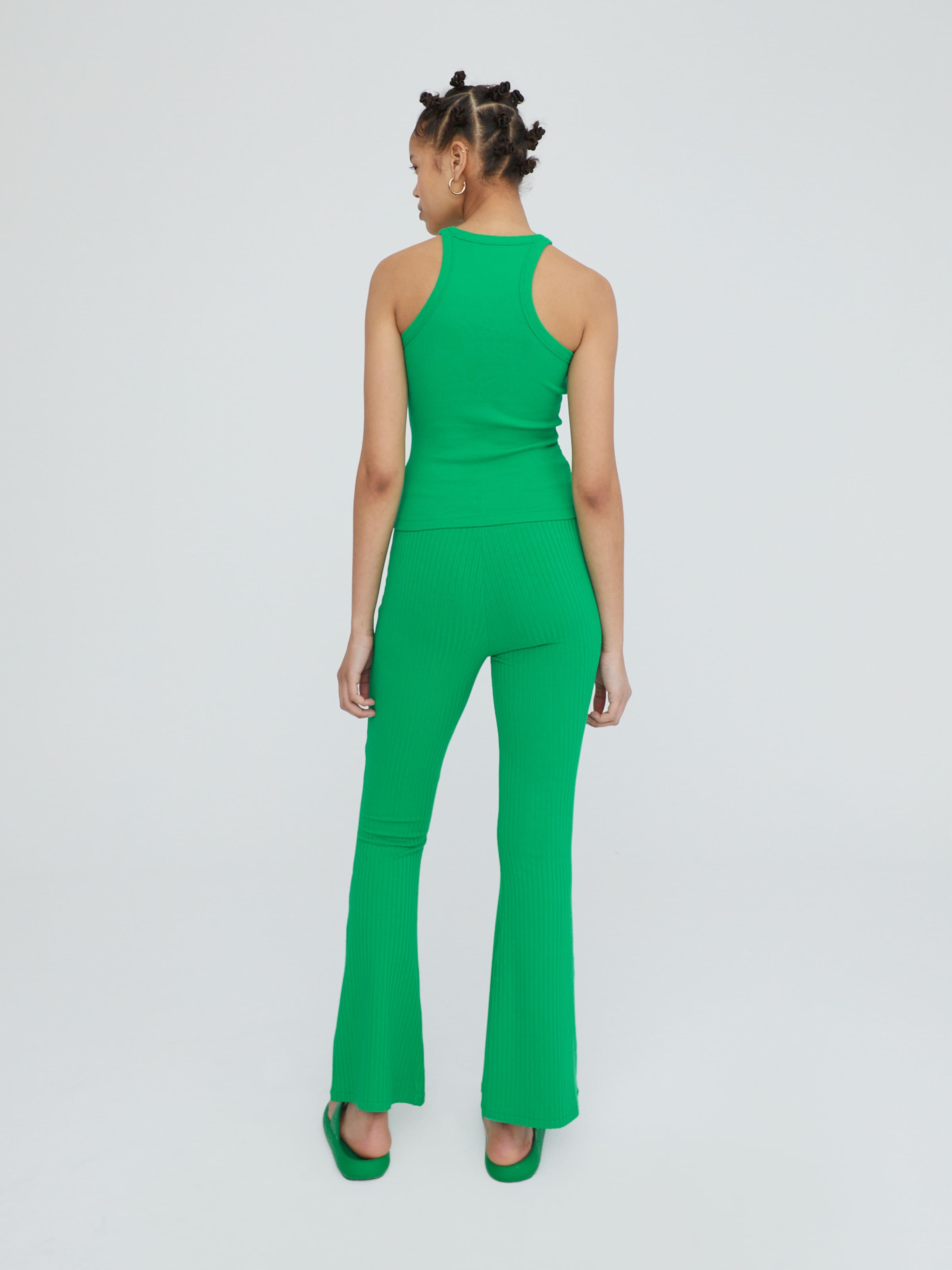 EDITED Tanktops Top Orelia Dames Groen