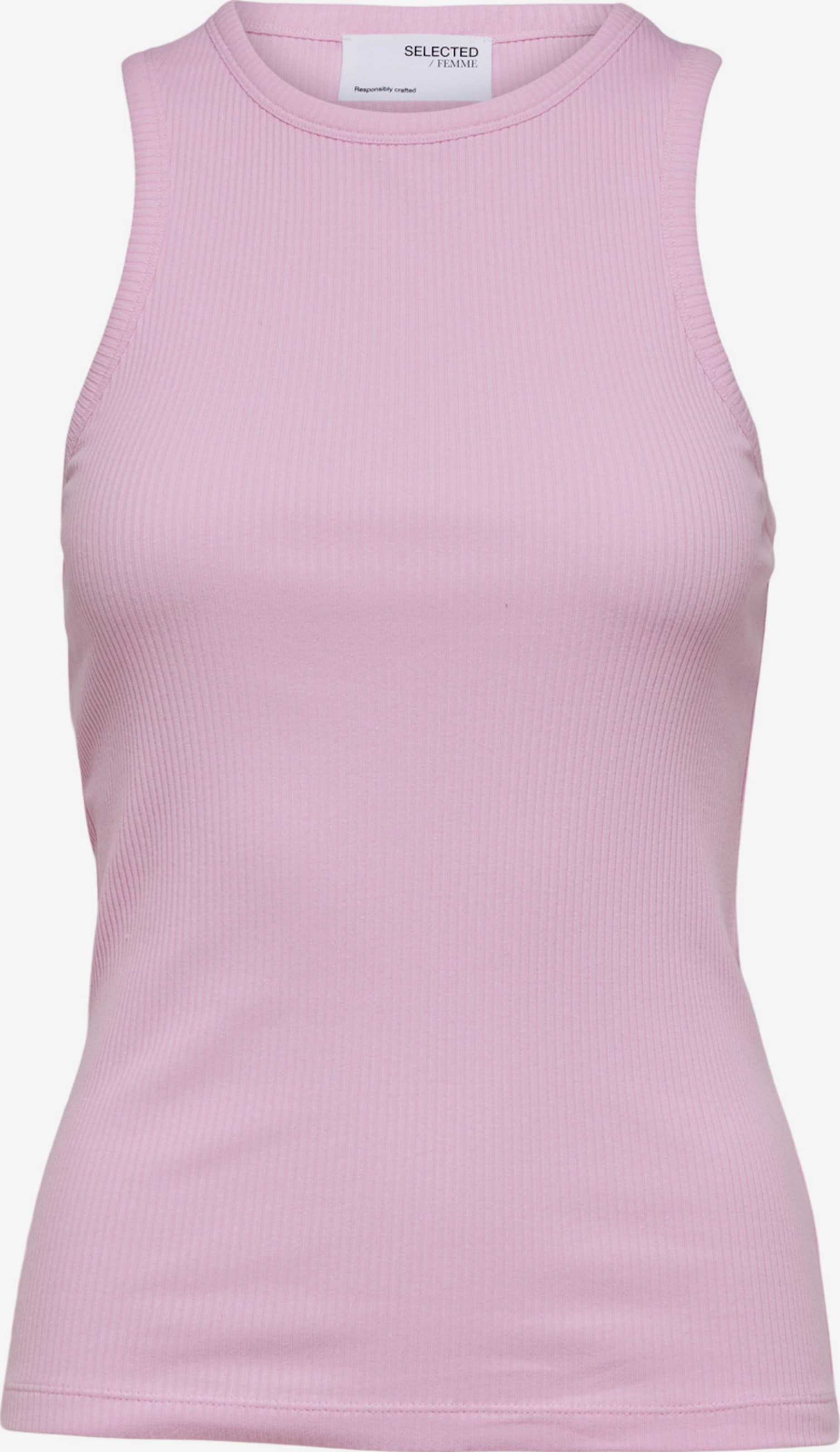 Selected Femme Tanktops Top Anna Dames Lichtlila