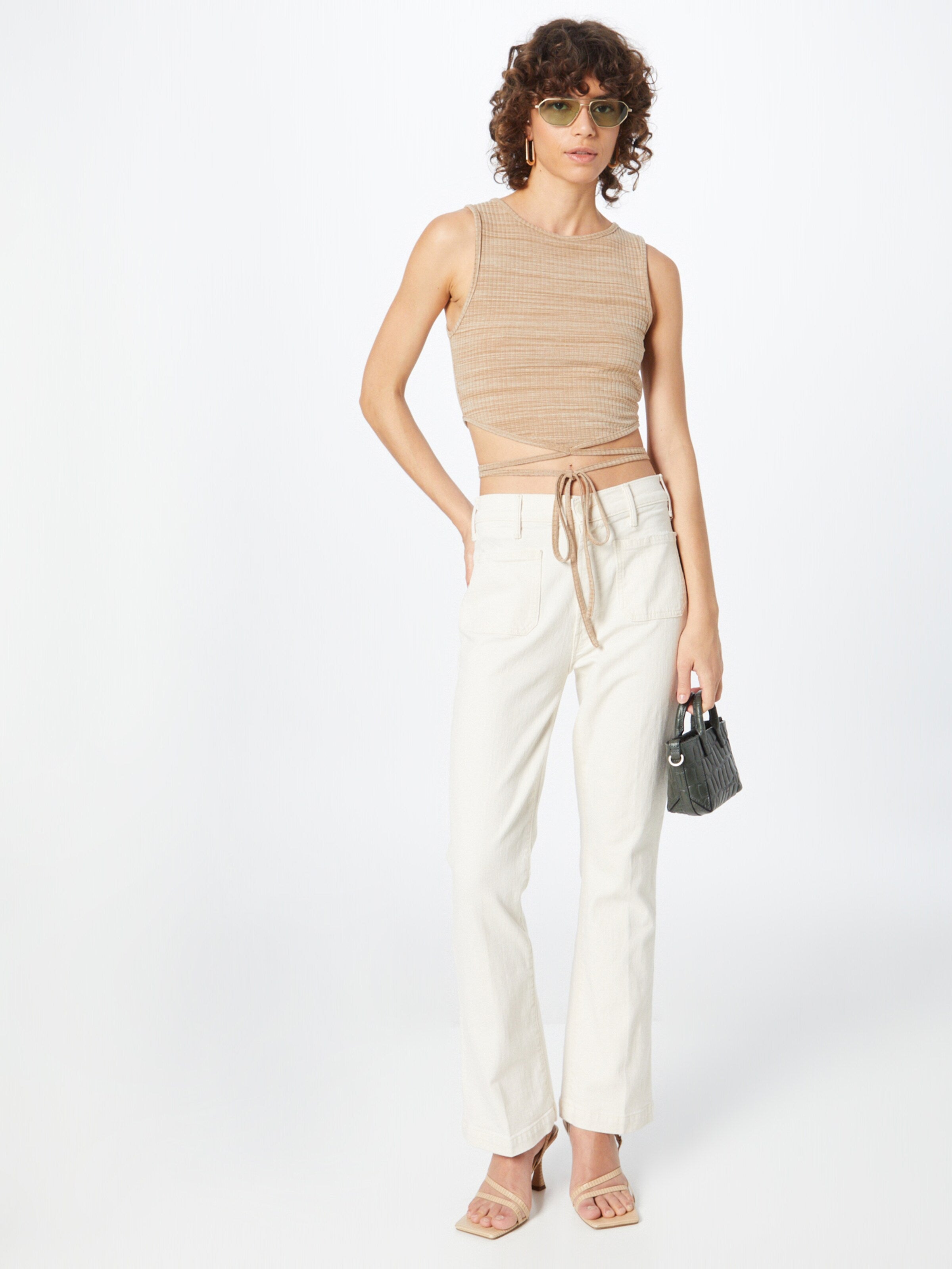 Résumé Crop Tops Top MARYRS Dames Lichtbruin