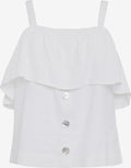 Threadbare Blouse Tops Blouse Aspen Dames Wit