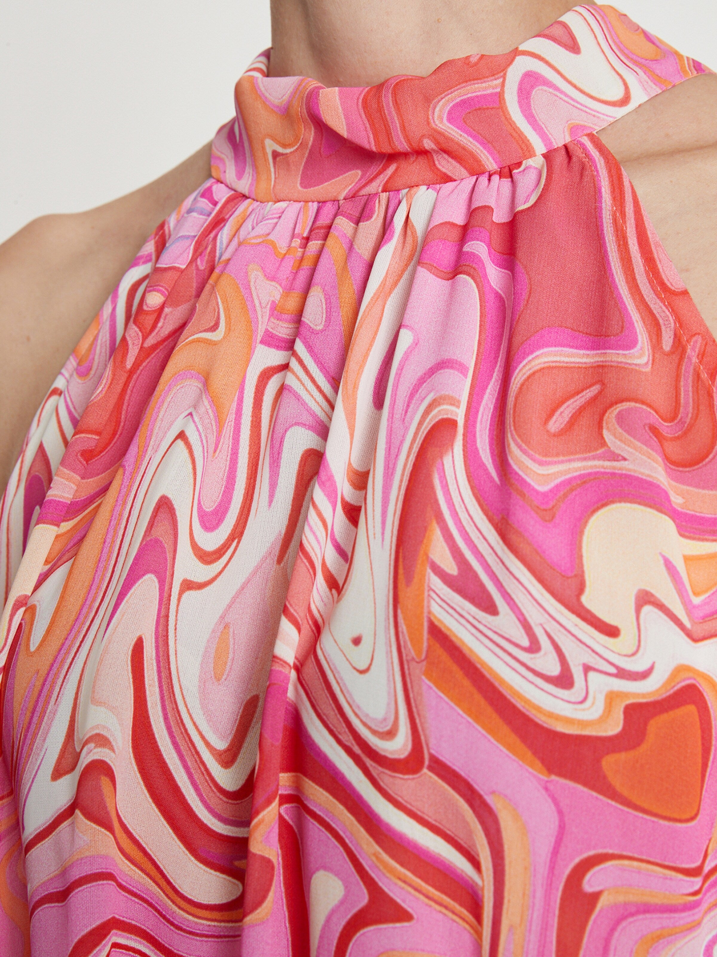 Ana Alcazar Uitgaanstops Top Licala Dames Magenta / Pastelroze
