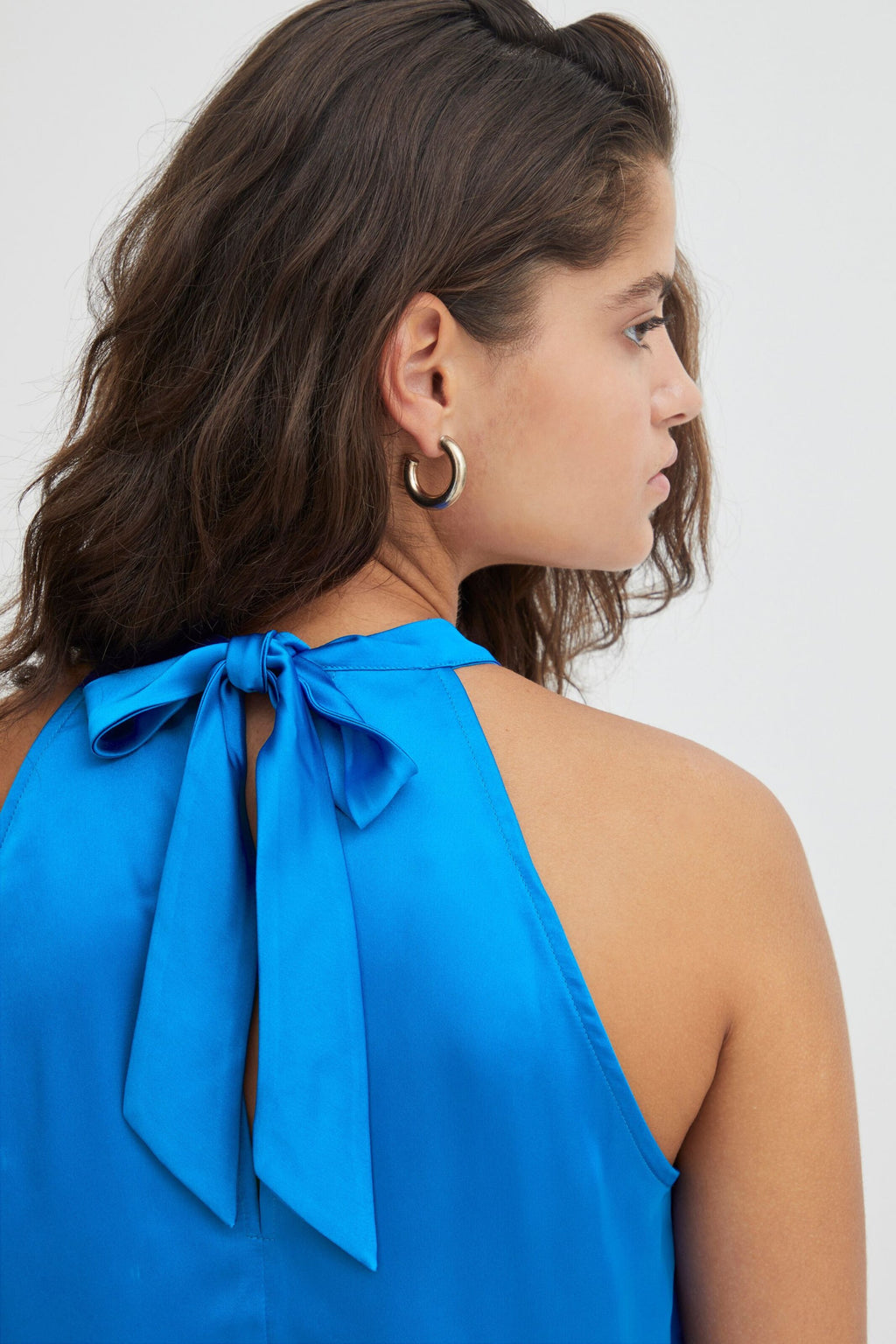 ICHI Uitgaanstops Top Ixmimi Dames Blauw
