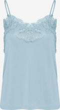 ICHI Kanten Tops Top Dames Blauw