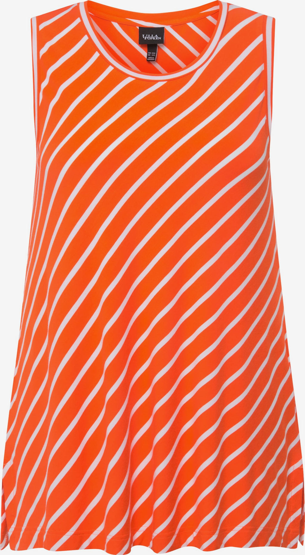 Ulla Popken Mouwloze Shirts Top Dames Oranje