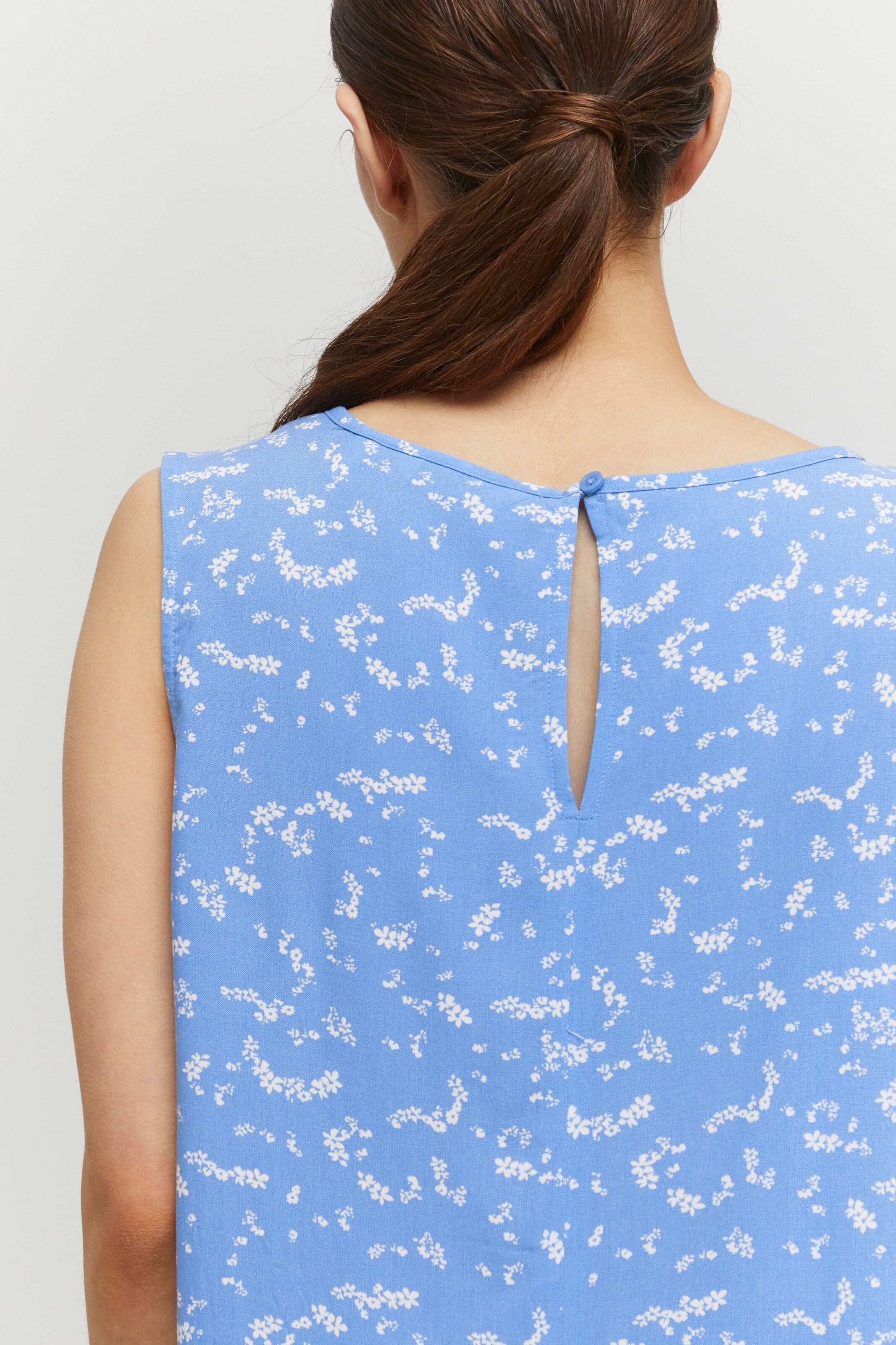 B.young Mouwloze Shirts Top JOELLA Dames Blauw