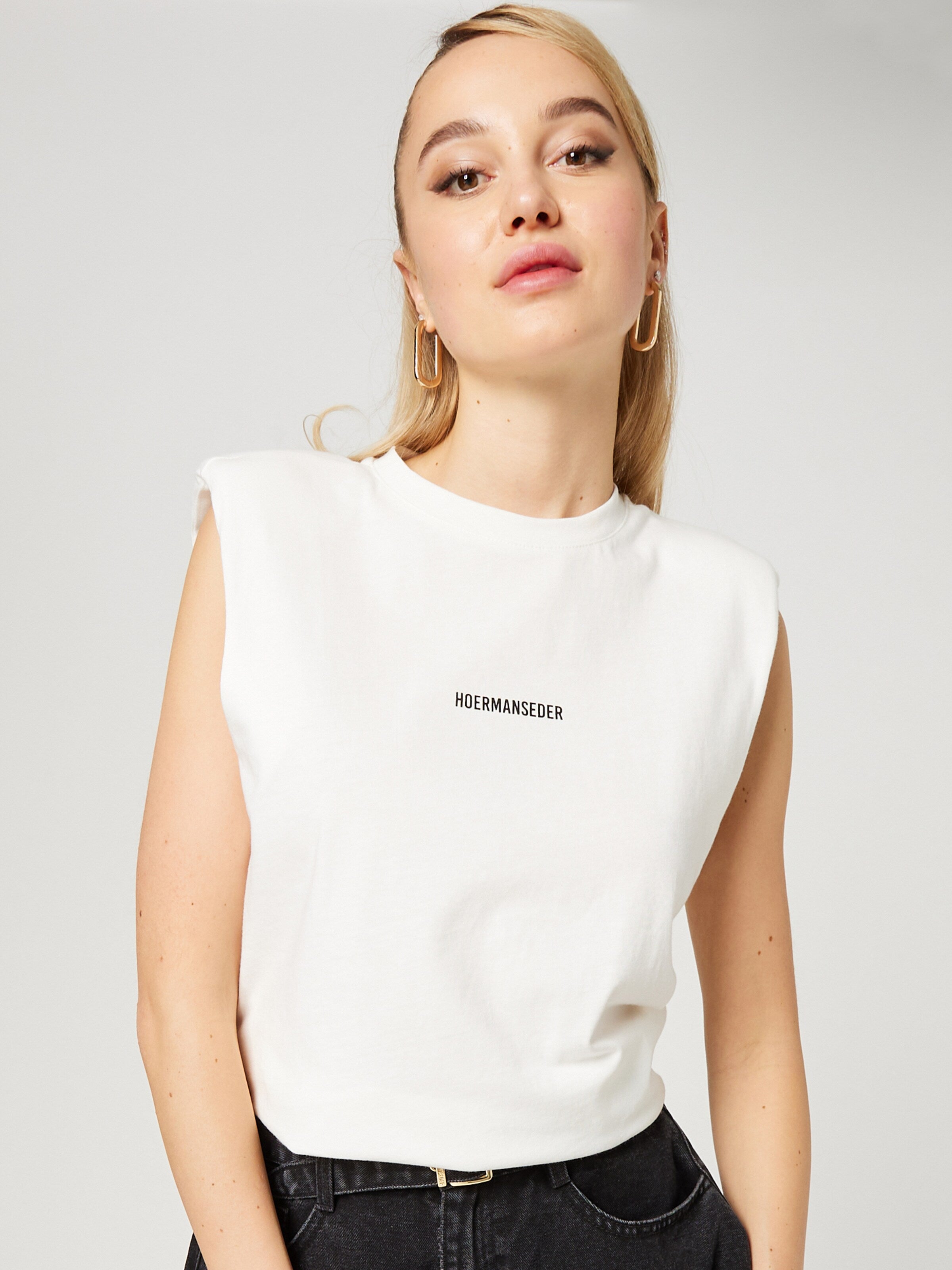  Mouwloze Shirts Top Josy Dames Wit
