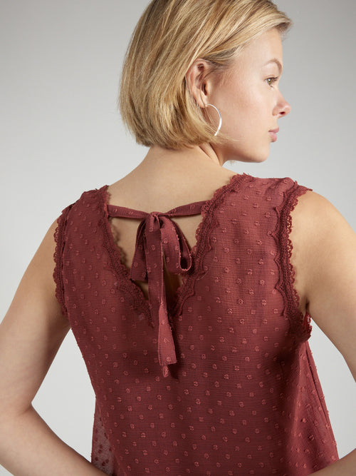 About You Blouse Tops Blouse Marion Dames Oranje