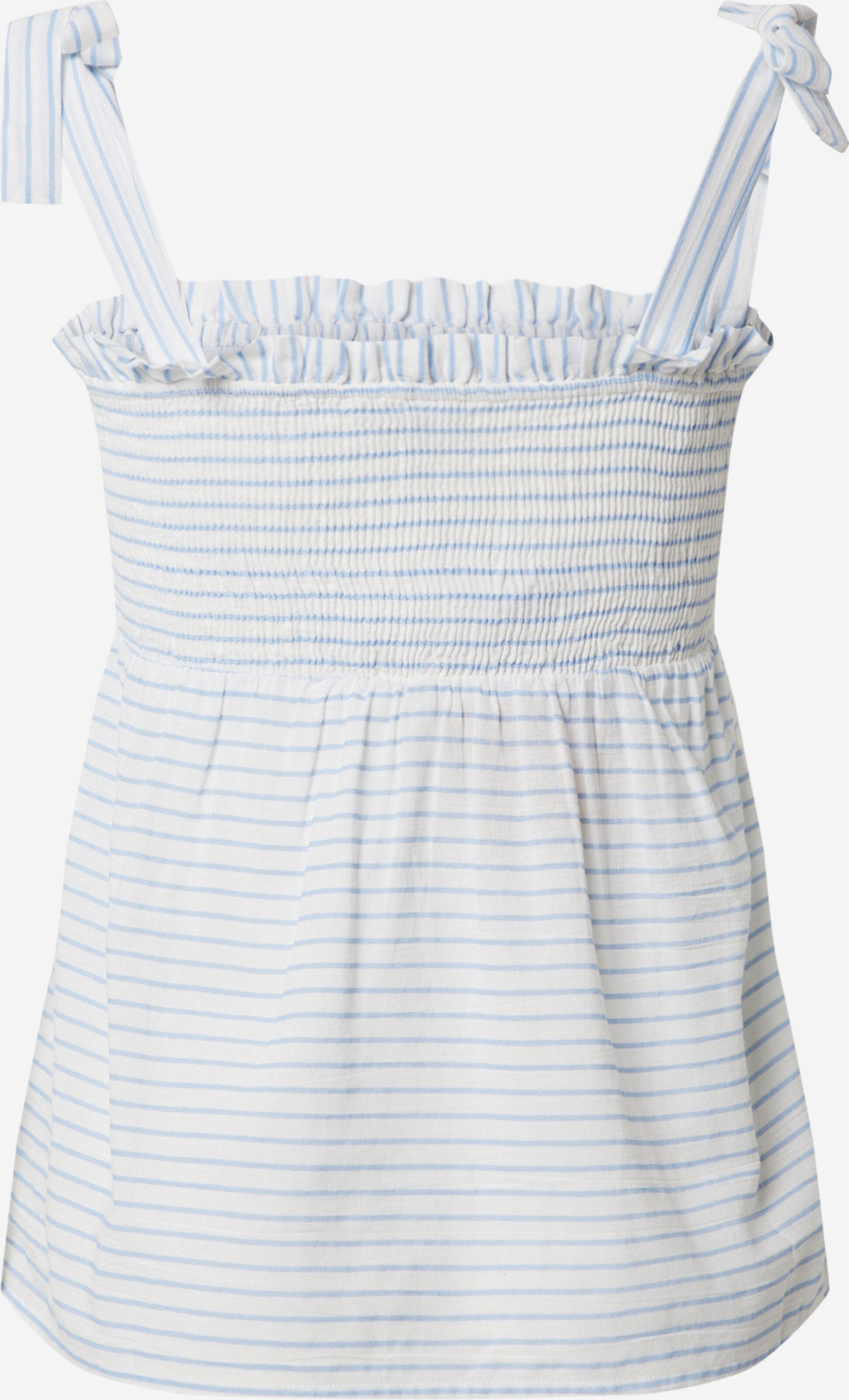 Vero Moda Uitgaanstops Top VMHELI Dames Blauw / Wit