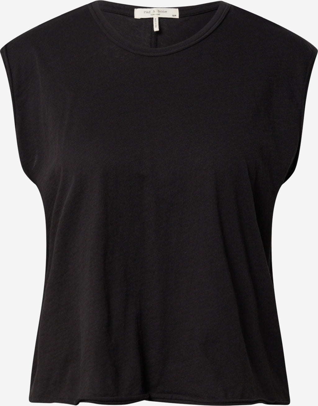 Rag & Bone Mouwloze Shirts Top The Gaia Dames Zwart