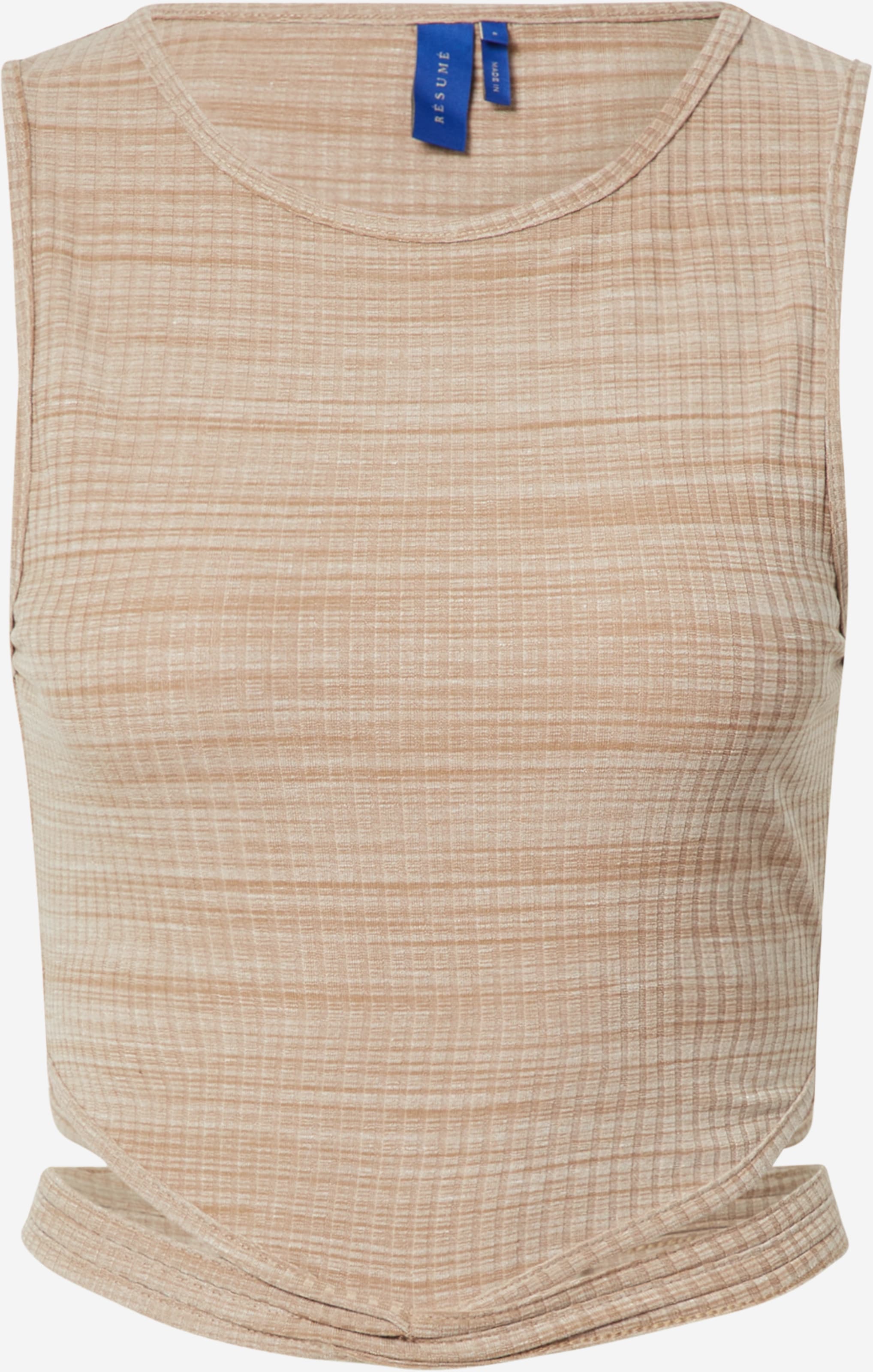 Résumé Crop Tops Top MARYRS Dames Lichtbruin