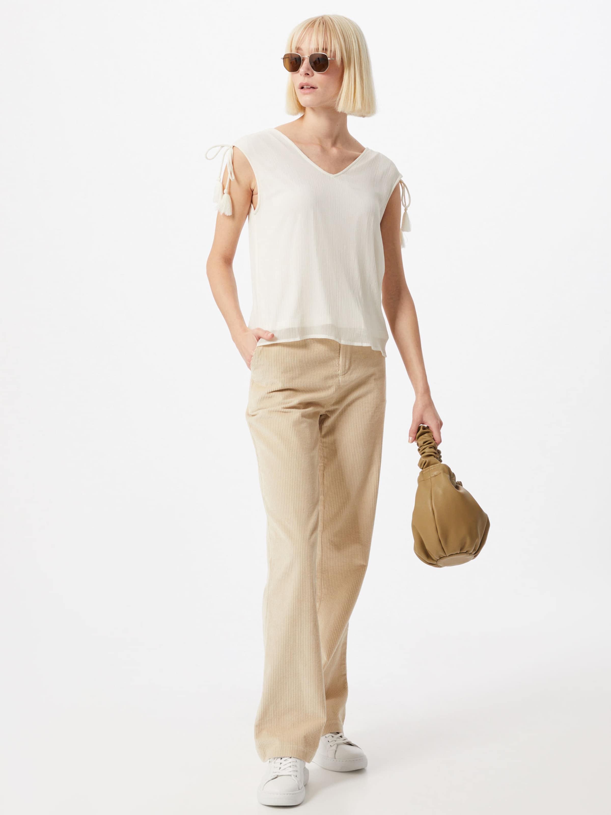 Vero Moda Mouwloze Shirts Top PENELOPE Dames Crème