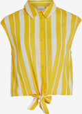 Vila Blouse Tops Blouse Dames Geel