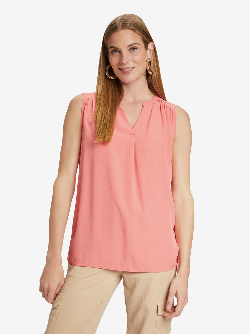 CARTOON Blouse Tops Blouse Dames Lichtrood
