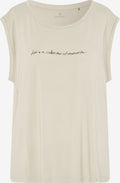  Mouwloze Shirts Top Dames Beige