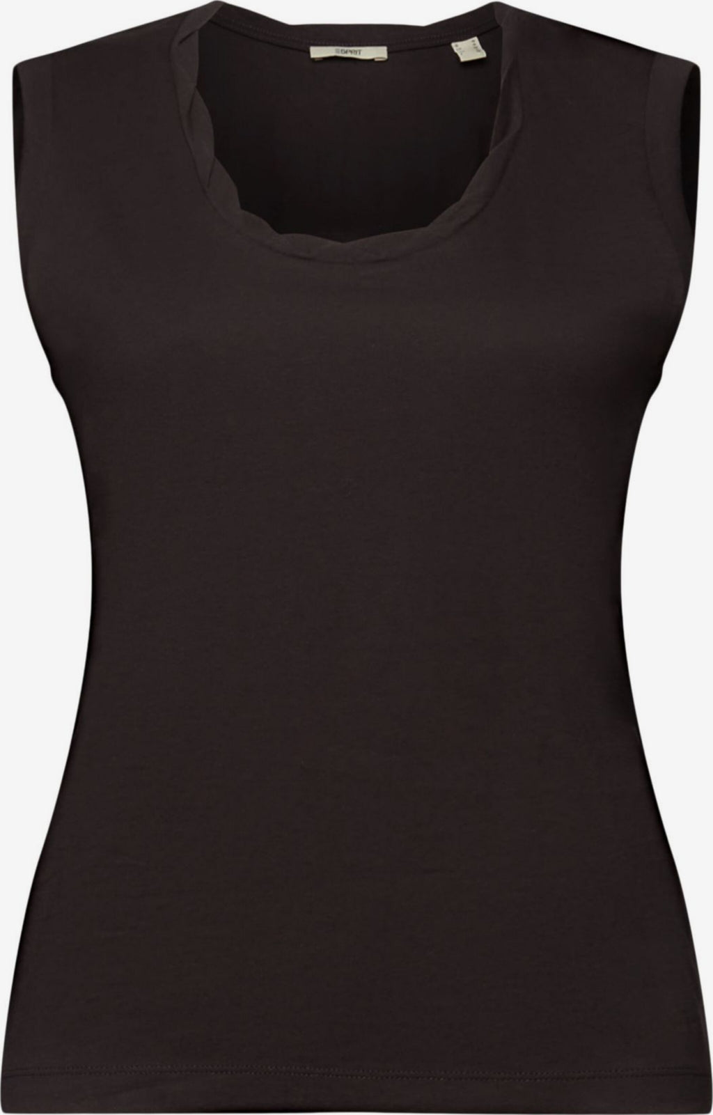 ESPRIT Mouwloze Shirts Top Dames Antraciet