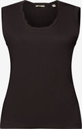 ESPRIT Mouwloze Shirts Top Dames Antraciet