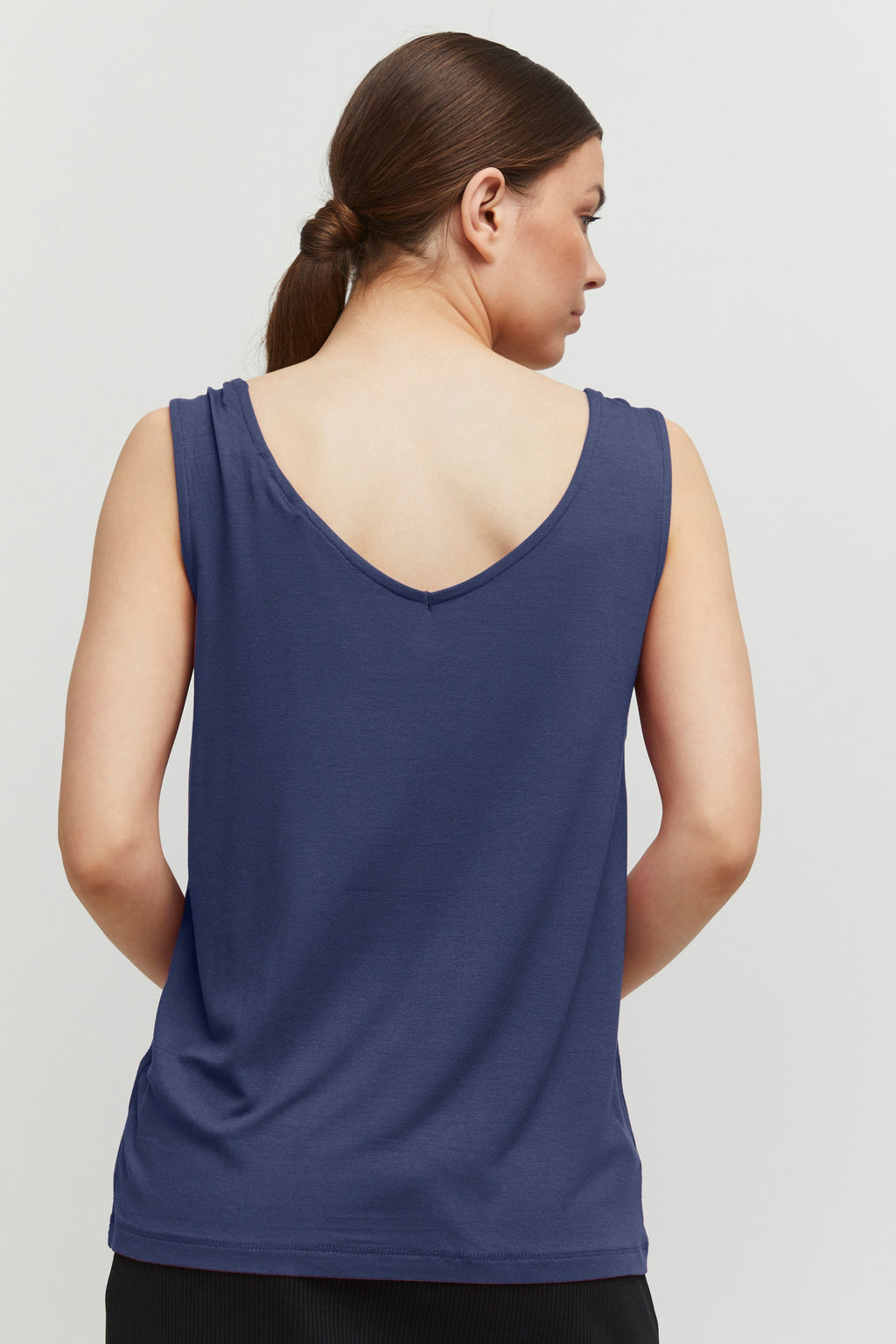 B.young Tanktops Top Dames Indigo