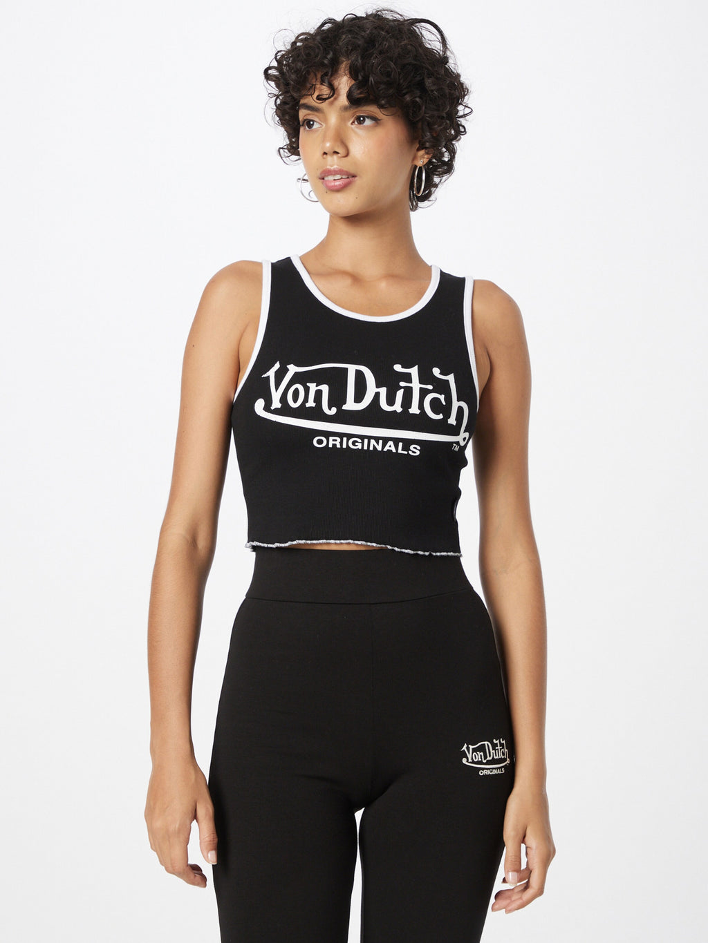  Crop Tops Top ASHLEY Dames Zwart