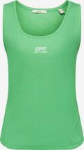 ESPRIT Mouwloze Shirts Top Dames Groen
