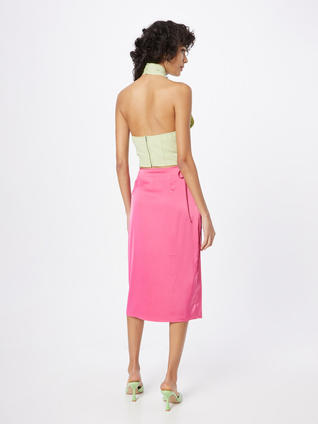  Crop Tops Top Dames Pastelgroen