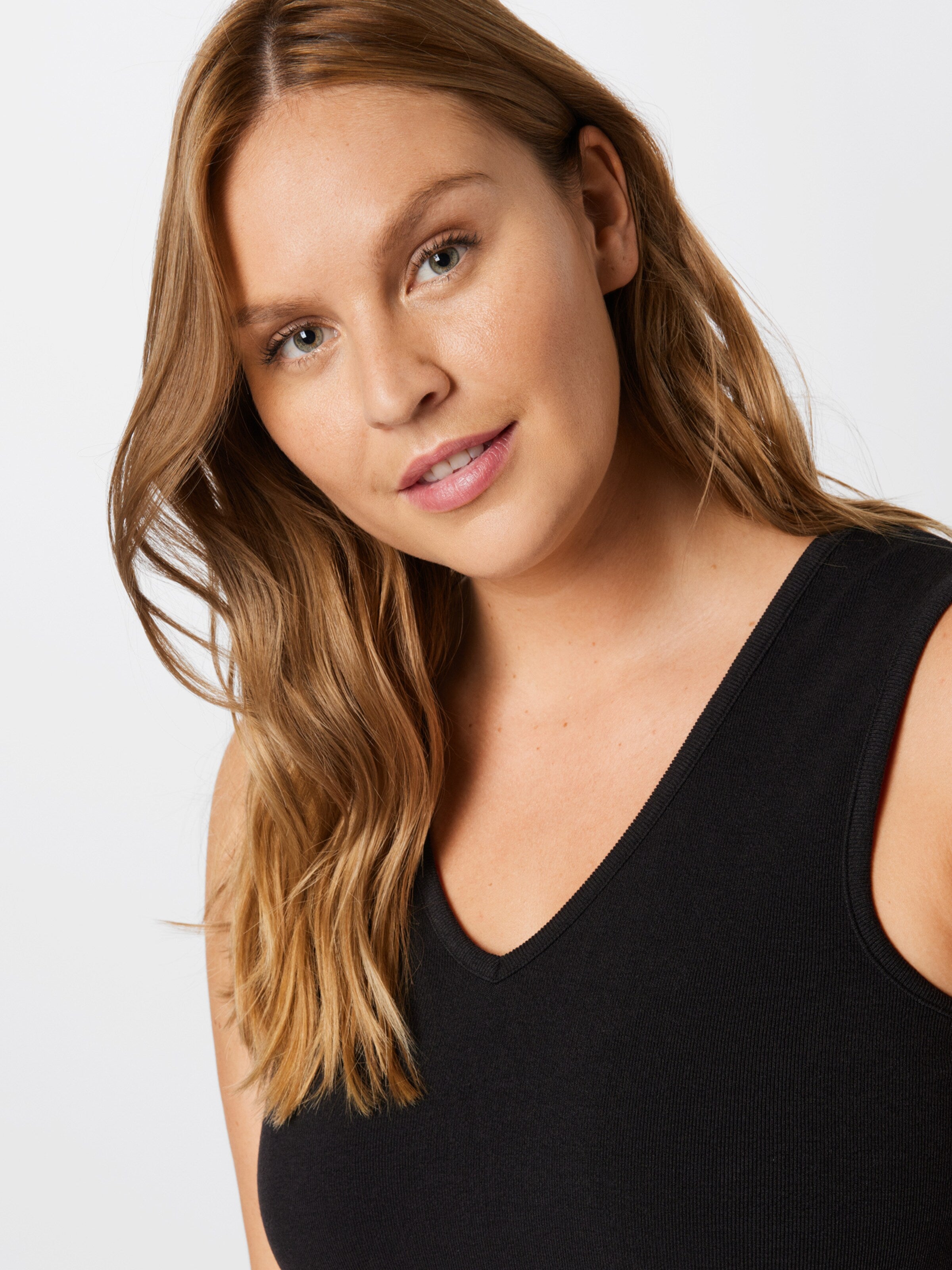  Mouwloze Shirts Top Lali Dames Zwart