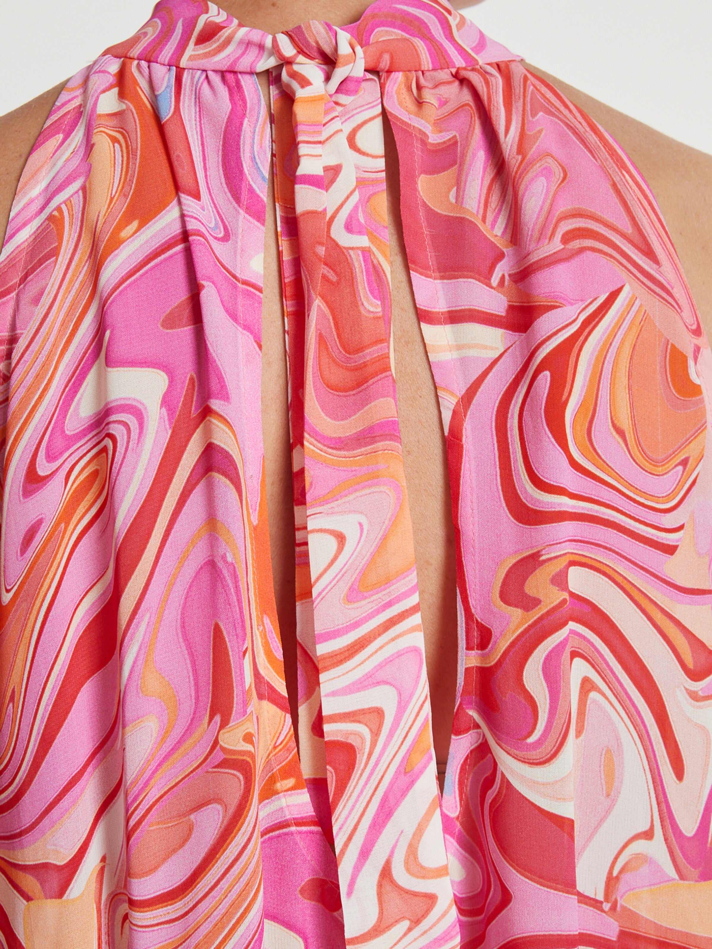 Ana Alcazar Uitgaanstops Top Licala Dames Magenta / Pastelroze