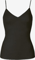HANRO Spaghetti Tops Top Pure Silk Dames Zwart