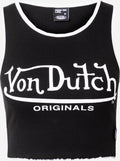  Crop Tops Top ASHLEY Dames Zwart